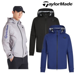 테일러메이드 어패럴 남자 골프웨어 26SS 심실링 후드 소매 탈부착 레인 자켓 6Z101