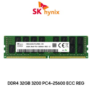 SK하이닉스 서버용 메모리 DDR4 32GB 3200 PC4 25600 ECC REG
