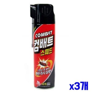 스피드 바퀴벌레 에어졸 500ml x3개 구제 없애는법 약제 잡는약 강력한 방역
