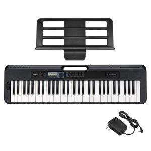 카시오 CASIO 디지털 건반 전자 피아노 61키 블랙 CT-S300