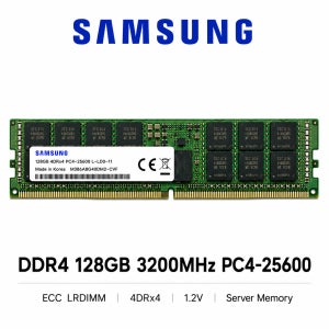 삼성전자 서버용 메모리 DDR4 128GB 3200 PC4 25600 ECC LRDIMM