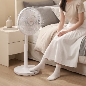 신일 BLDC 풋터치 선풍기 35cm(14인치) 저소음 가정용 스탠드형 SIF-H14SRW