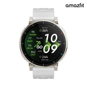 어메이즈핏 액티브3 프리미엄 GPS 스마트워치 에어로 화이트, 45mm