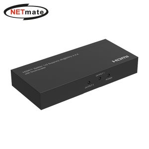강원전자 넷메이트 4K 60Hz HDMI 2.0 1:2 분배기 NM-PTP12