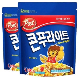 포스트 콘푸라이트 2.2kg (1.1kg 2박스) 동서식품 시리얼