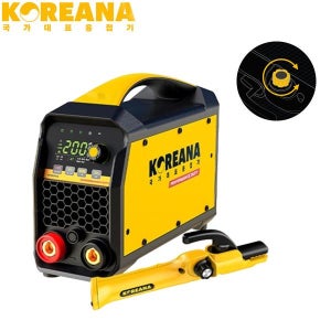 코리아나 전기용접기 인버터 아크 펄스 용접기 스위치 다이얼 풀세트 KH200