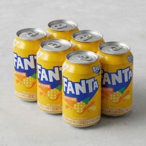 환타 파인애플 355ml X 48캔 뚱캔 업소용