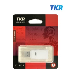 전제품 각인서비스 TKR USB 2.0 메모리 16GB, D30(화이트)