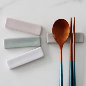 도자기 수저받침 국산 젓가락거치대 개인위생 식세기가능