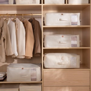 올리브 이불정리함 보관함 압축파우치 이불가방 패브릭정리함 대형