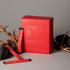 산삼배양근 스틱 [50포 x 1박스] 산삼비책원 더 레드, 진세노사이드 고함량 산삼진액 1kg, 1개