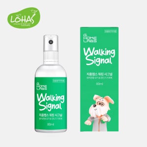 지홈랩스 워킹시그널 80ml 반려견 애완용 모기 진드기 기피제 산책필수품
