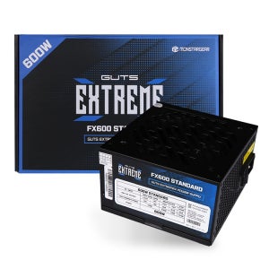 몬스타기어 익스트림엑스 FX600 블랙 80PLUS 스탠다드 파워 AS 6년 책임보험