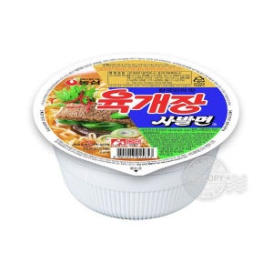 농심 육개장 사발면 86g x 20개