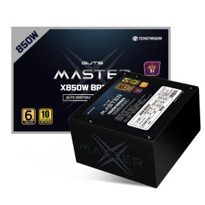 몬스타기어 마스터 X 850W 브론즈 블랙 80 PLUS ATX 3.1 PCIE 5.1