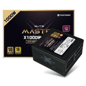 몬스타기어 마스터엑스 1000W 블랙 80 플러스 골드 파워