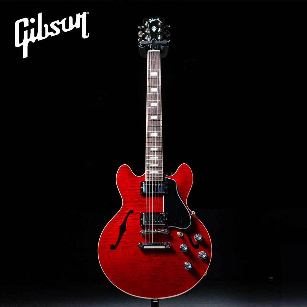 Gibson 깁슨 일렉기타 ES-339 FIGURED, SIXTIES CHERRY 세미할로우
