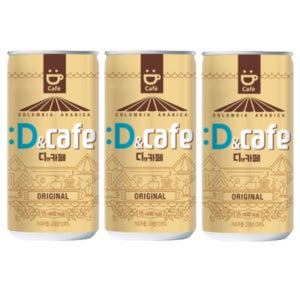 디앤카페 오리지널 커피, 175ml, 30개