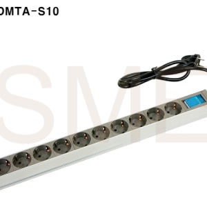 알류미늄 누전차단 10구 멀티탭 DMTA-S10 (16A/250V-MAX 2800W)