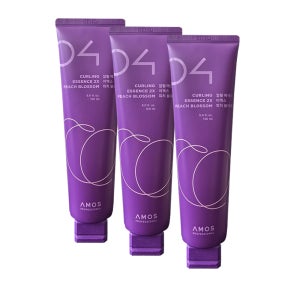 (모발영양,모발단백질) 아모스 컬링에센스 EX 피치 블라썸 150ml, 3개