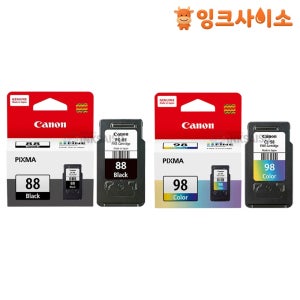 PG-88 CL-98 캐논 정품잉크 검정 칼라 SET PIXMA 510 E600 E610