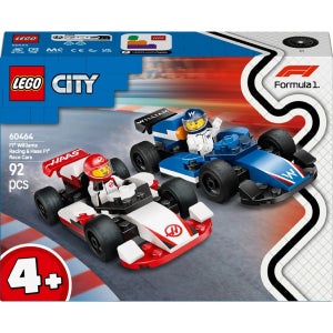 레고 시티 60464 F1 Williams Racing & Haas F1 레이스 카
