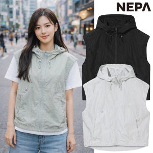 네파조끼 에코브리즈 타슬란 여성 베스트 어깨커버