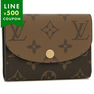 루이비통 일본 동전 지갑 코인 케이스 포르토모네로자리 브라운 레이디스 LM82333