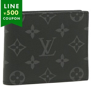 루이비통 일본 접이식 지갑 남성 모노그램 LOUIS VUITTON M62545 블랙