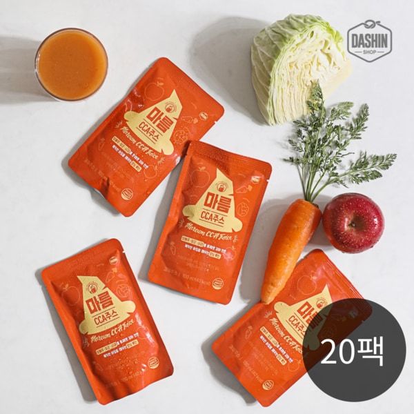 다신샵 갈아만든 CCA주스 20일 <b>클렌즈</b>구성 20팩 국내산 까주스 <b>클렌즈</b>주스 3731161