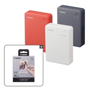 캐논 셀피 포토프린터 SELPHY QX20 + XC-20L 포토용지 세트