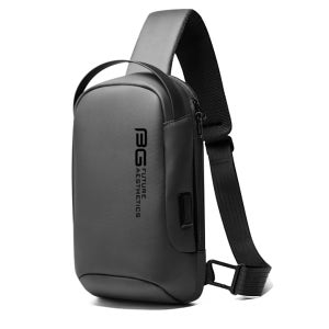 맨백 터틀 남자 여행용 작은 미니 크로스백 USB 가방 BNG308D