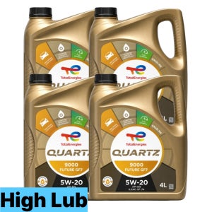 토탈쿼츠 9000 퓨처 GF-7 5W20 4L 4개입 16L 가솔린 LPG 합성 엔진오일