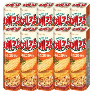 오리온 예감 치즈그라탕, 64g, 10개