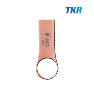 전제품 각인서비스 TKR USB 2.0 메모리 8GB, T10(로즈골드)