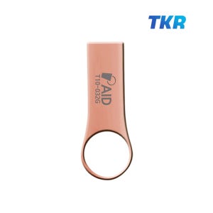 전제품 각인서비스 TKR USB 2.0 메모리 32GB, T10(로즈골드)
