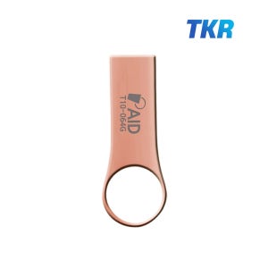 전제품 각인서비스 TKR USB 2.0 메모리 64GB, T10(로즈골드)