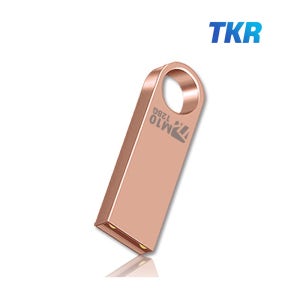 전제품 각인서비스 TKR USB 2.0 메모리 128GB, M10(로즈골드)