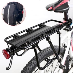 자전거 알루미늄 짐받이 캐리어 거치대 바구니 짐칸 랙 용품 MTB 로드 후미반사판