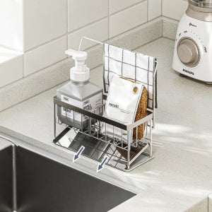 스텐 행주 걸이 주방 싱크대 정리 수세미 선반 거치대