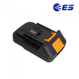 BA418ED ES산업 18V 베어툴 & 디월트 18V 배터리(파워스택X) 연결 어답터