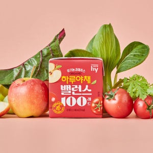 하루야채 밸런스100 레드 140ml 24입 (1개박스)