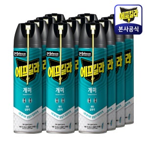 에프킬라 에어로졸 개미 살충제 500ml, 12개