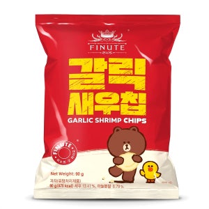 피뉴트 갈릭새우칩, 90g, 1개