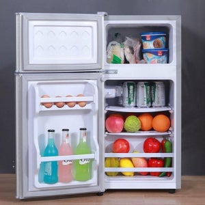 캠핑카 원룸 냉장고 반 소형 대용량