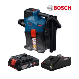보쉬 무선 청소기 GAS18V-6LS 건식 휴대용 충전 집진기 2.0Ah 세트