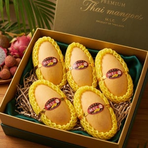 MSC 프리미엄 태국 고당도 골드망고 중과(18-20입), 5kg, 1개