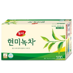 동서식품 현미녹차 100개입