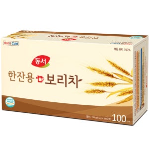 동서식품 한잔용 보리차 100개입