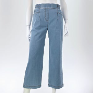 크로커다일레이디 26년 여름 풀밴딩 와이드 데님 팬츠 청바지 91